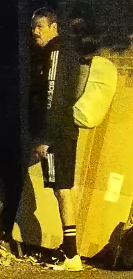 Arson suspect image