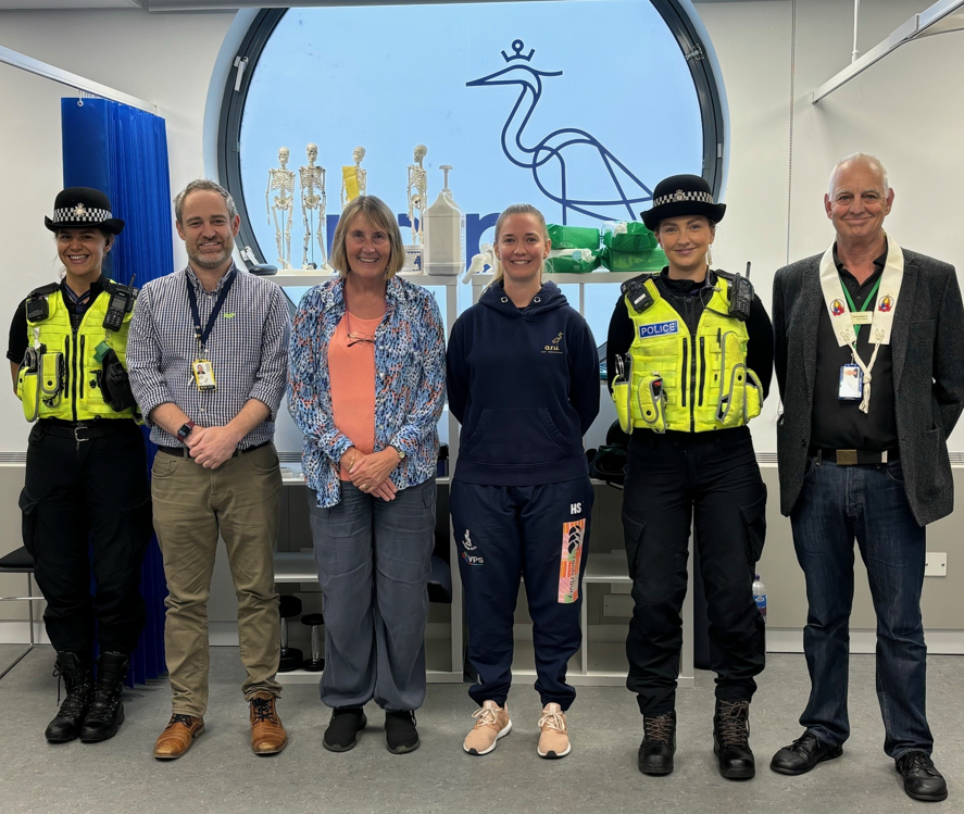 Group photo at ARU