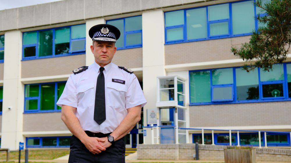 Chief Constable Simon Megicks