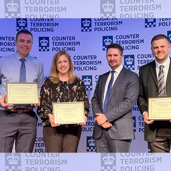 Inspector Paul Harris, Inspector Helen Brooke, Assistant Chief Constable Nik Adams, Detective Sergeant Rich Ellison