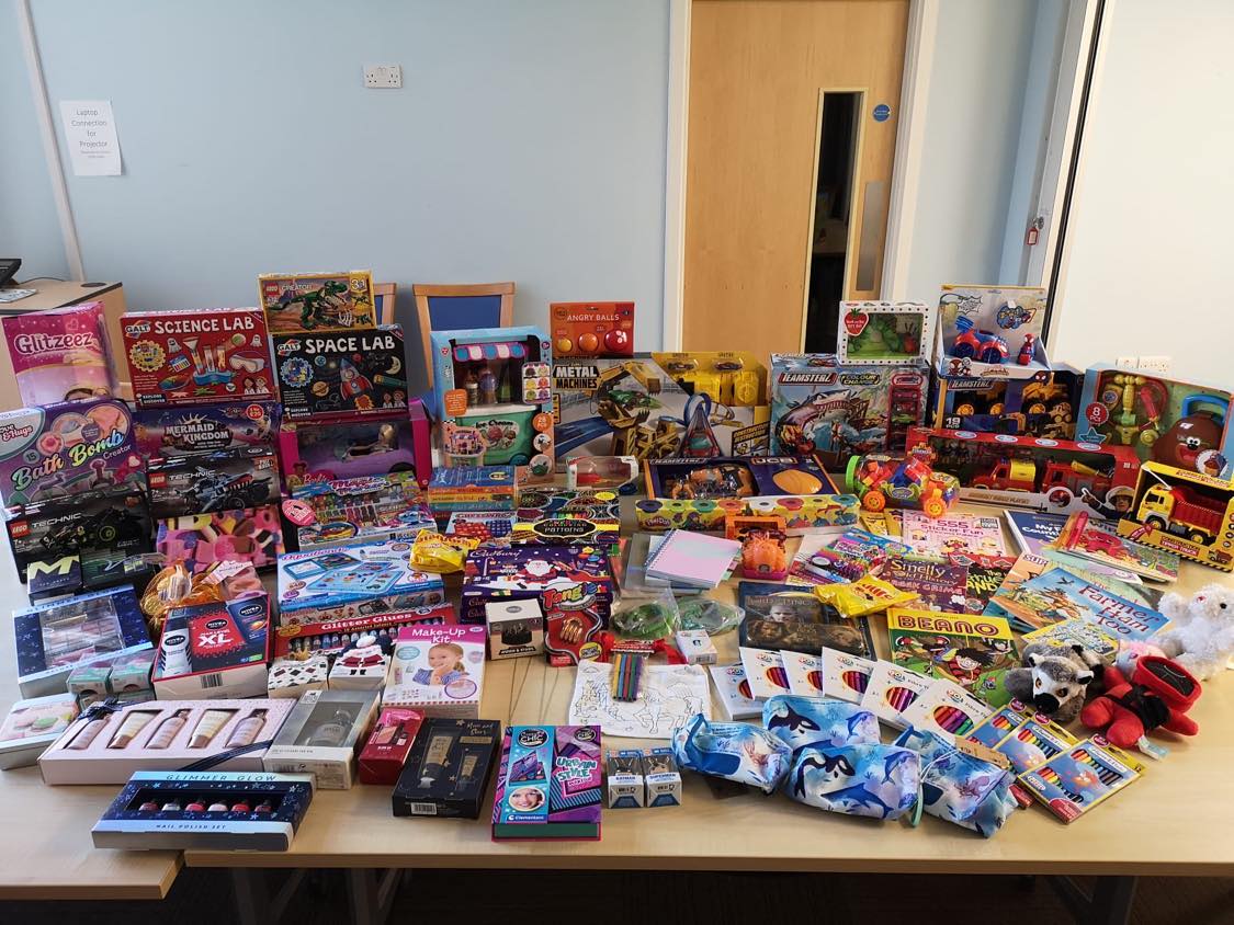 Photo of gifts donated