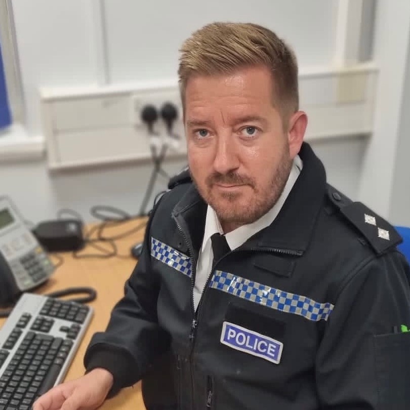 Photo: Inspector Andy Morris