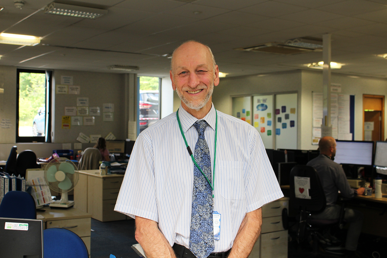 Pictured: Steve Welby, head of the Cambridgeshire Victim and Witness Hub. 