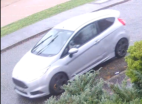 Fiesta vehicle police would like to trace