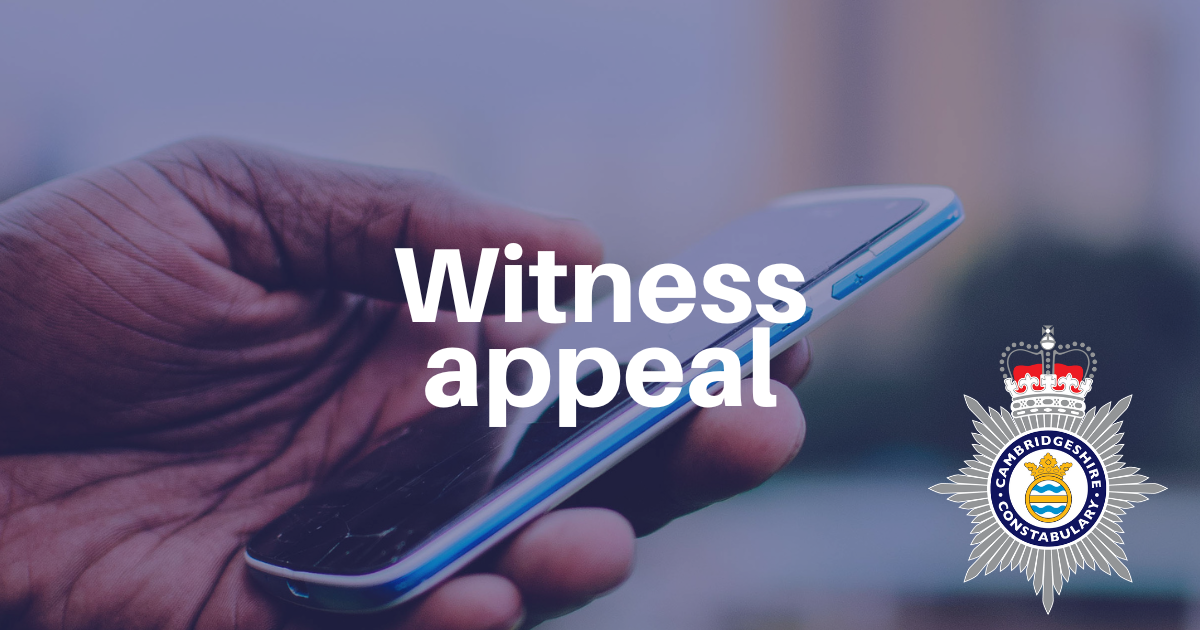 Pictured: Witness appeal. 