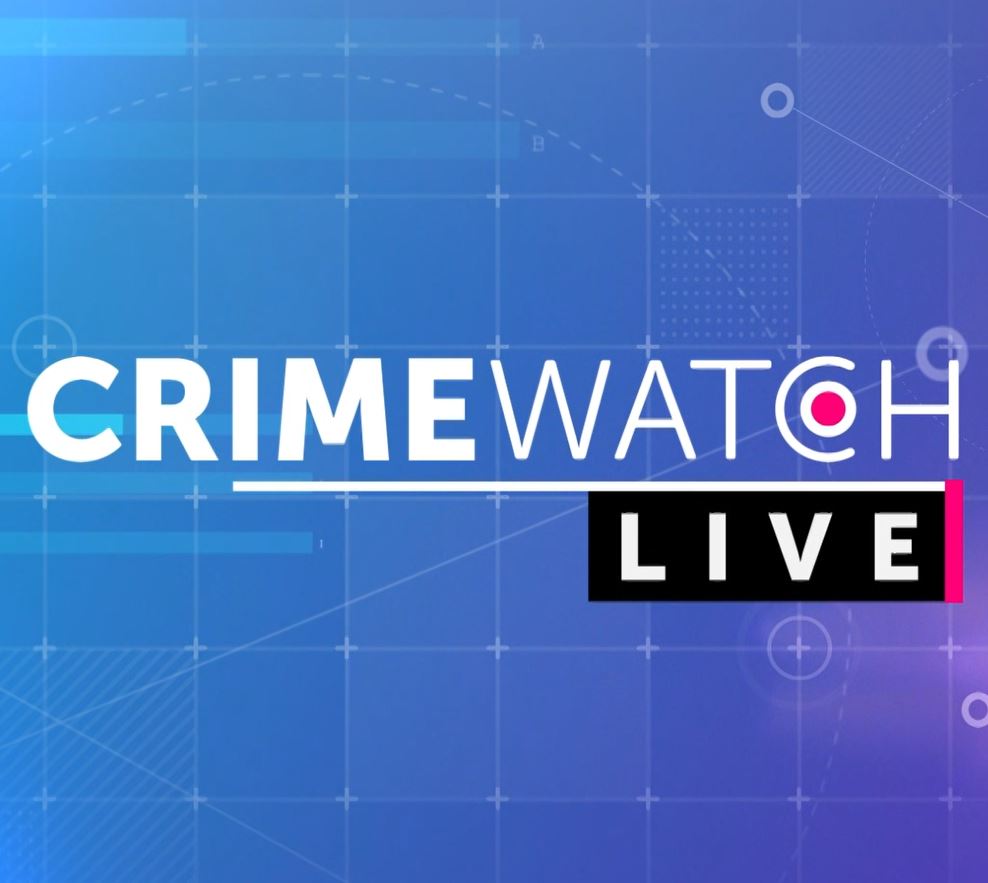 A graphic of the Crimewatch Live logo. 