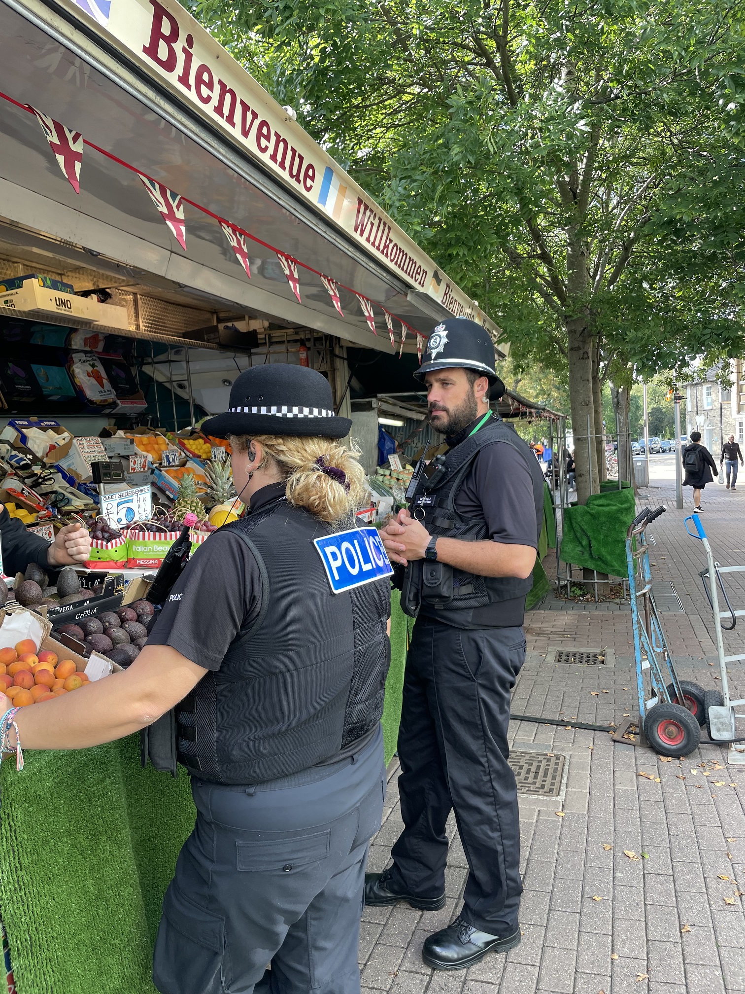 spree offender team on patrol in Cambridge