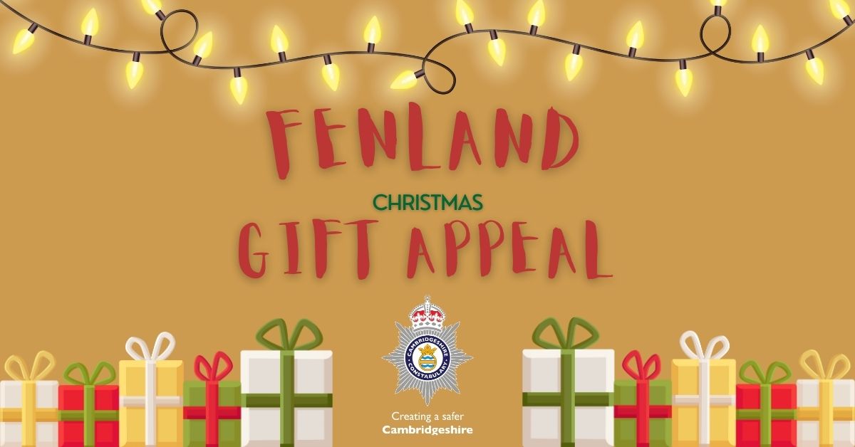 Fenland Christmas Gift Appeal graphic