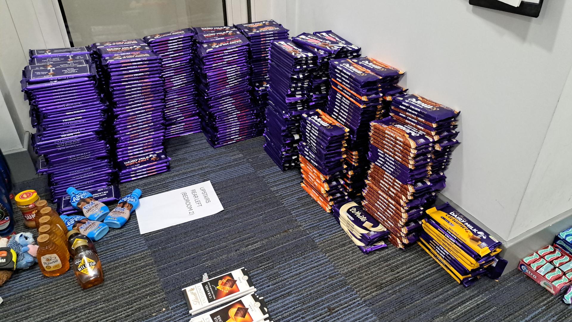 chocolate seized