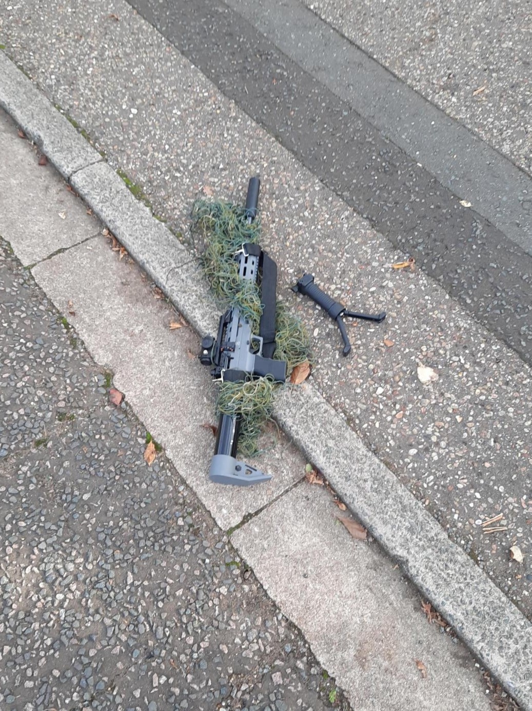 An air rifle