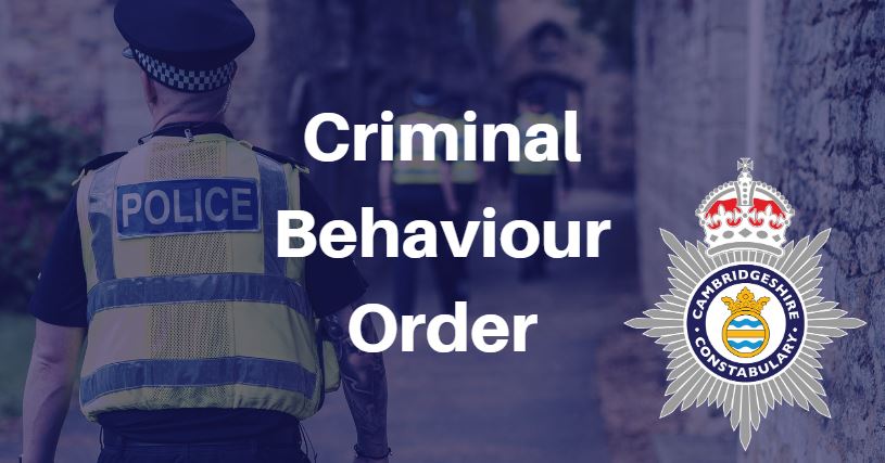 Criminal Behaviour Order title image