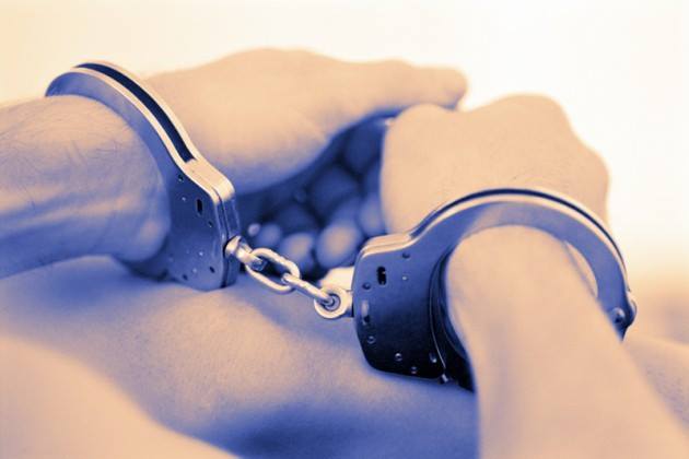 Pictured: Handcuffs 